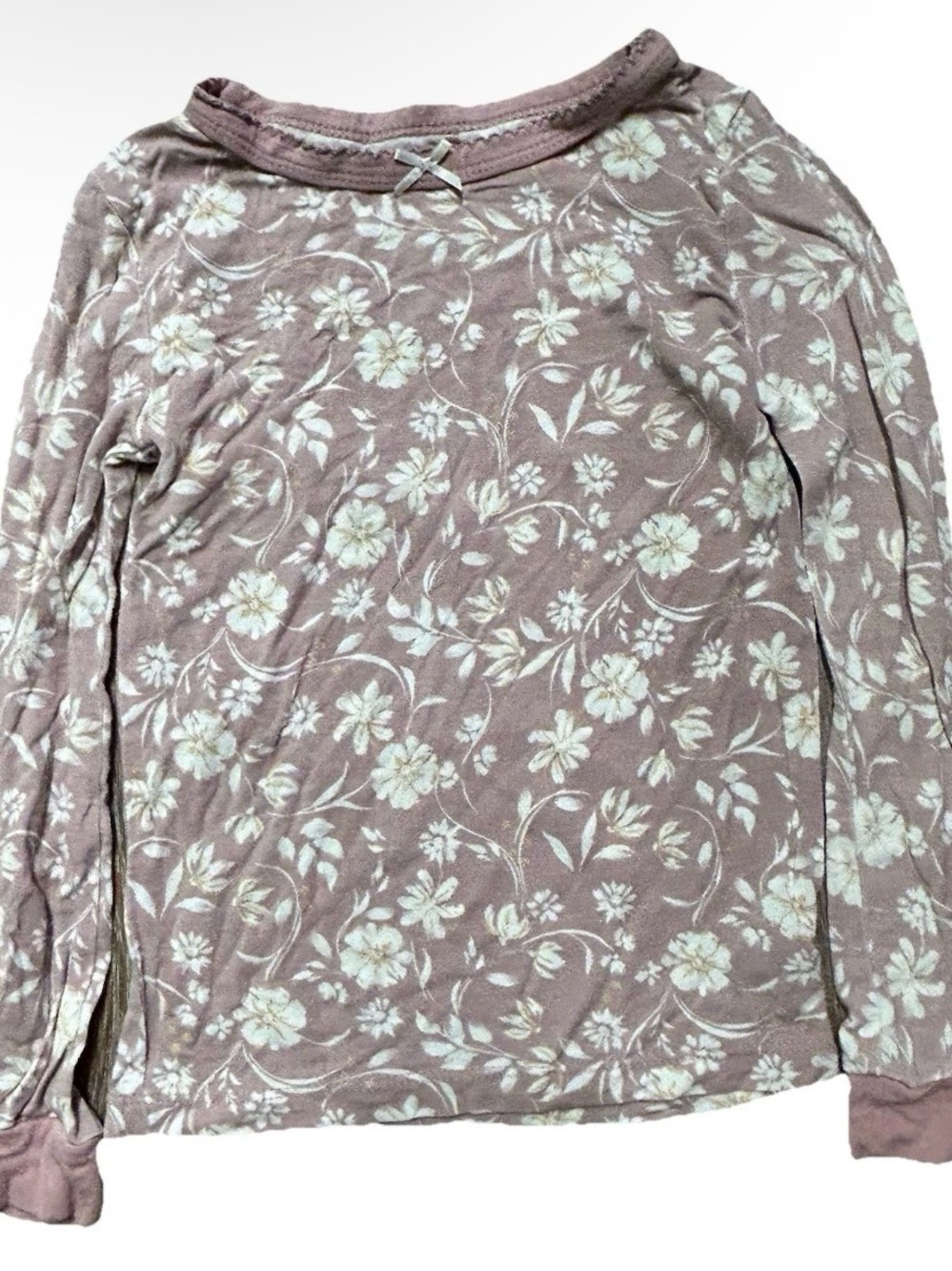 Toddler Girl Milkberry Purple Pajama Set Long Sleeve Long Pants Size 3T - Picture 2 of 4
